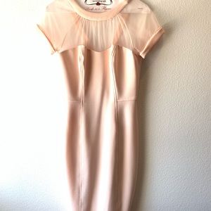 Light pink Maggy London dress